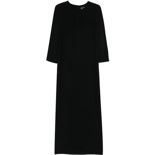 Gianluca Capannolo abito lungo jean - nero