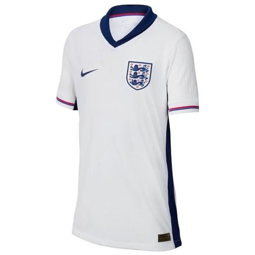 Nike unisex kids top ent ynk dfadv match jsy ss hm, white/blue void, fj1529-100, xl