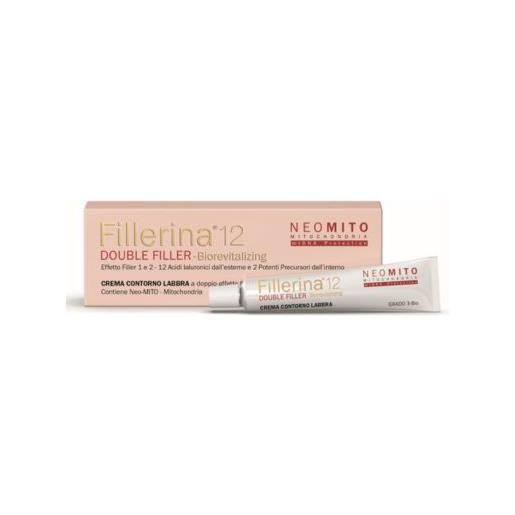LABO INTERNATIONAL Srl contorno labbra grado 3 fillerina 12 df biorevitalizing neo-mito 15ml