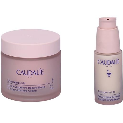 Caudalie Italia Srl caudalie resveratrol-lift siero liftante rassodante + crema cashmere ridensificante 30+50 ml