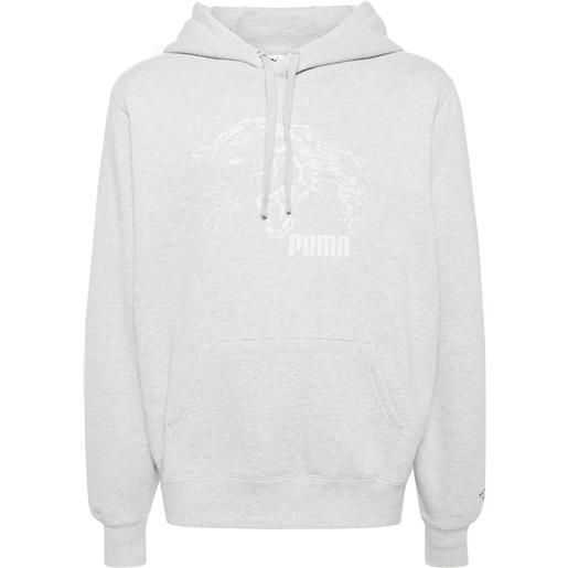 PUMA felpa PUMA x noah con stampa - grigio