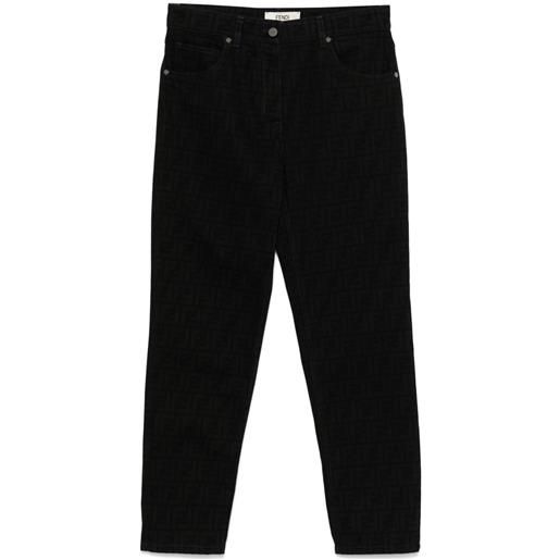 FENDI jeans ff - nero