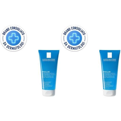 La Roche-Posay effaclar gel mousse anti-imperfezioni 200 ml 2x200 detergente