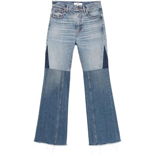Chloé jeans a gamba ampia - blu