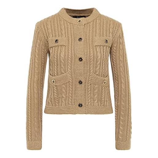 faina 11019576 felpa, cammello, xl/xxl donna