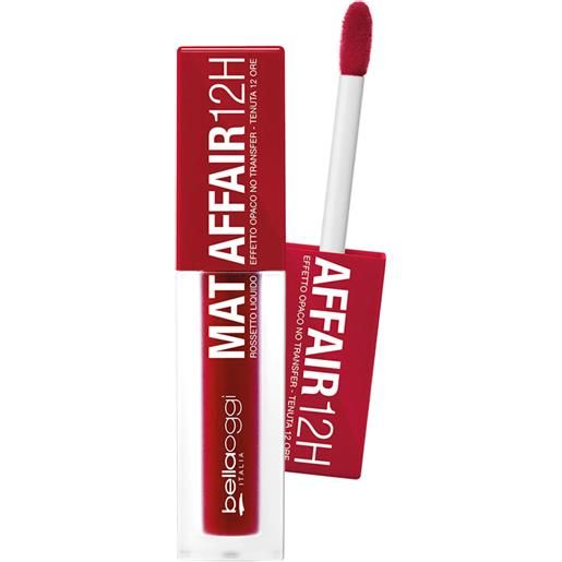 Bellaoggi mat affair 12h rossetto liquido opaco mat affair op. 10 heartbeaker