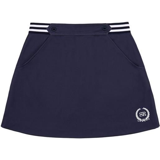 Sporty & Rich gonna kelly con ricamo - blu