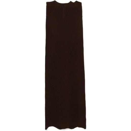 Aya Muse gonna lunga vola - marrone