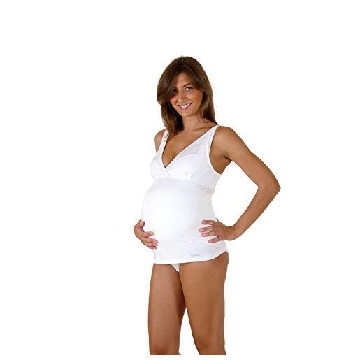 Tank top allattamento con pizzo - Prénatal