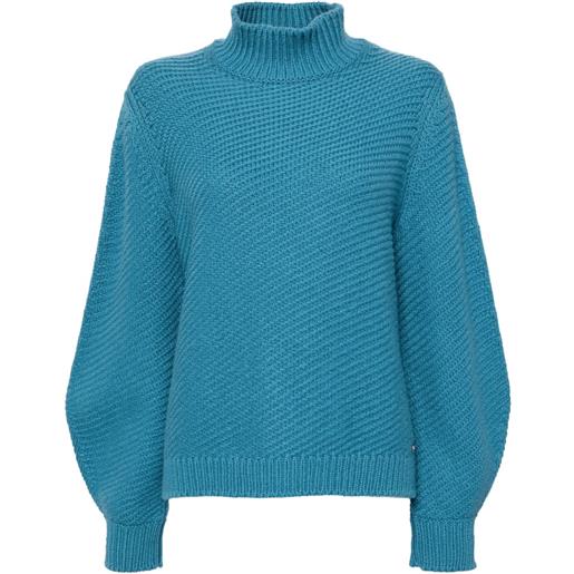 CHANEL Pre-Owned - maglione anni 2000 - donna - lana - taglia unica - blu