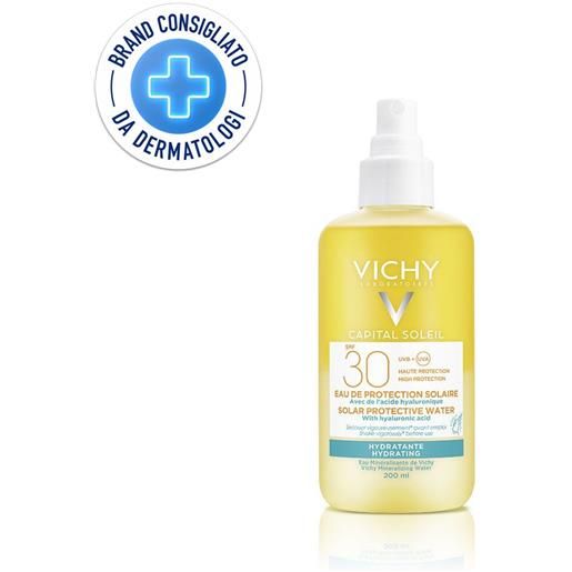 Vichy capital soleil acqua solare protettiva idratazione intensa spf 30 uvb+uva 200 ml lozione