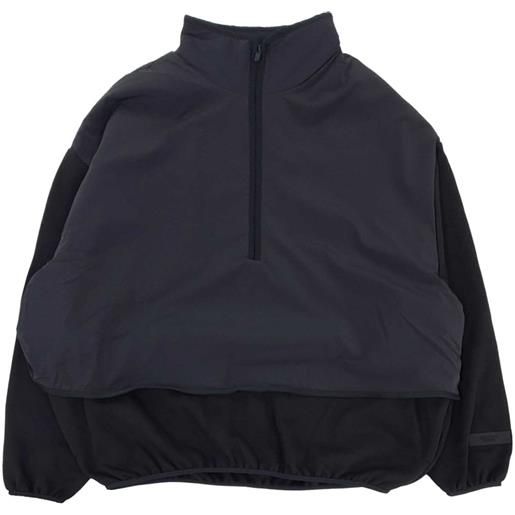 FEAR OF GOD ESSENTIALS felpa a strati - nero