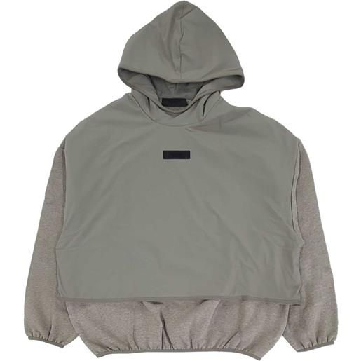 FEAR OF GOD ESSENTIALS felpa con cappuccio - grigio