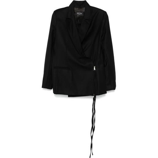 Andrea Ya'aqov blazer a portafoglio - nero