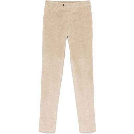 PT Torino pantaloni a coste - toni neutri