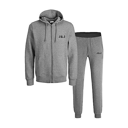 JACK & JONES set jaclounge da uomo, blazer blu marine, l