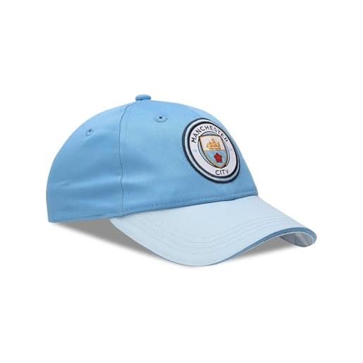 PUMA cappellino da baseball manchester city erwachsener regal blue silver sky