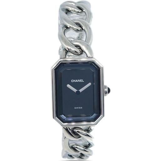 CHANEL Pre-Owned - orologio premiere 26mm pre-owned 1987 - donna - acciaio inossidabile - taglia unica - nero