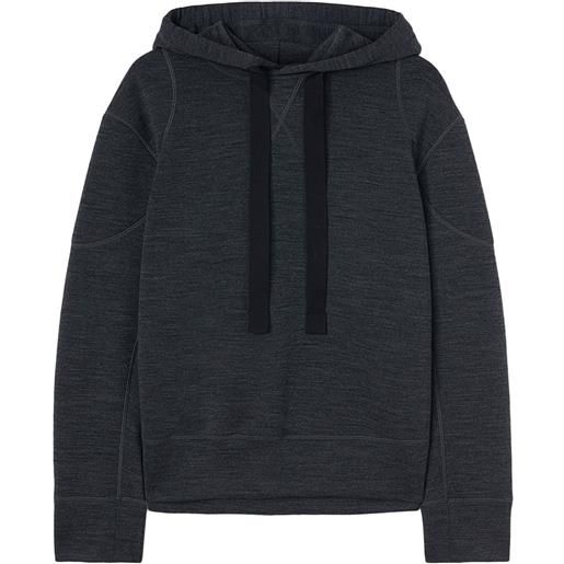 Jil Sander felpa con cappuccio - nero