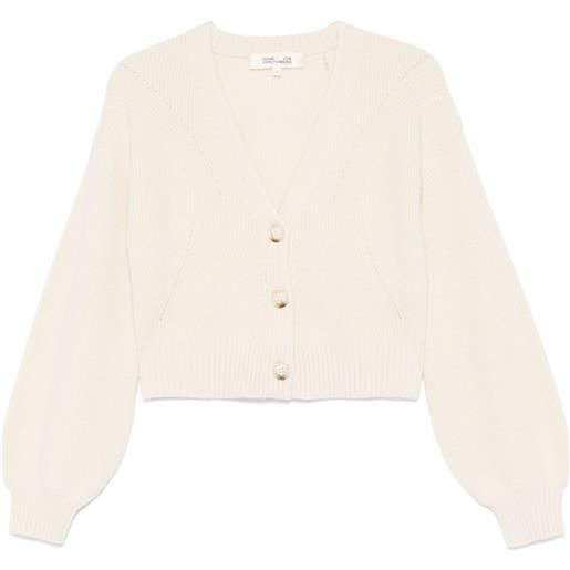DVF Diane von Furstenberg cardigan leslie - toni neutri