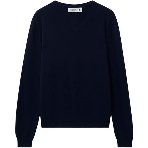 Pringle of Scotland maglione con scollo a v - blu