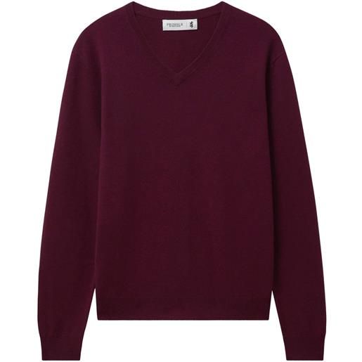 Pringle of Scotland maglione con scollo a v - rosso