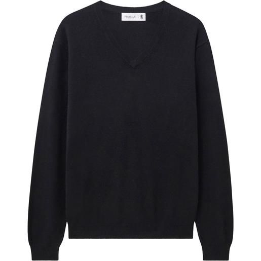 Pringle of Scotland maglione con scollo a v - nero
