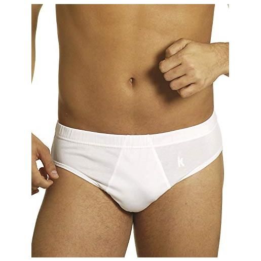 AXIOM 6 slip cotone filo di scozia - art. 990 - mis. 4,5,6 - bianco (6)