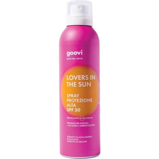 THE GOOD VIBES COMPANY Srl goovi lovers in the sun spray solare corpo protezione alta spf30 200 ml