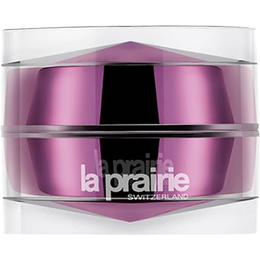 La prairie platinum rare haute-rejuvenation eye cream 20 ml crema occhi lussuosa creata con il metallo più prezioso, il platino, e i potenti peptidi anti-età, riduce borse e occhiaie