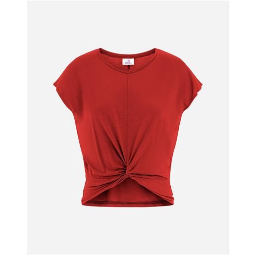 Deha nodo w - t-shirt - donna - marrone