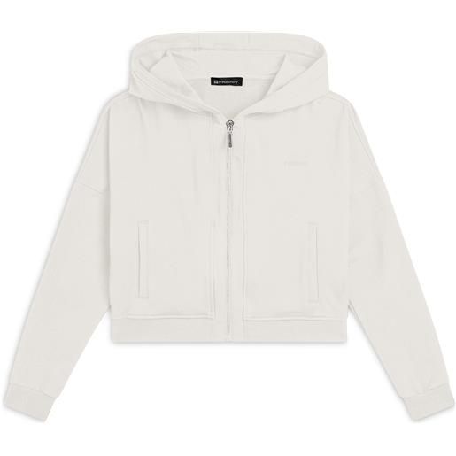 Freddy felpa donna comfort fit con zip e cappuccio
