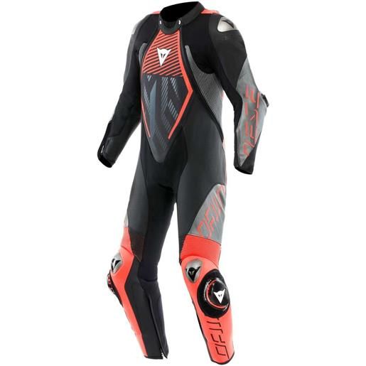 Dainese tuta moto intera traforata Dainese audax d-zip 1pc perf. Ner