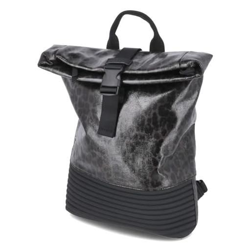 Zaino della stampa del leopardo, borsa a tracolla delle borse del portatile di viaggio casuale dello zaino della stampa animale, Stampa leopardata, 11.4(L) X 8(W) X 16(H) inch
