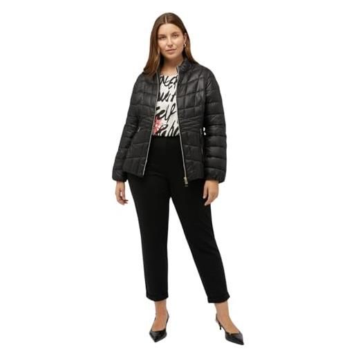 FIORELLA RUBINO: piumino con imbottitura in sorona® aura nero. 37 stagione autunno inverno 2024