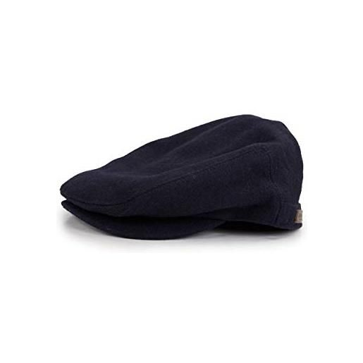 Barbour redshaw flat cap large navy