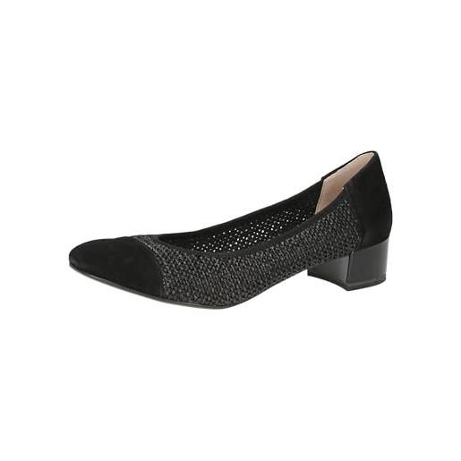 CAPRICE 9-22502-42, scarpe décolleté donna, pettine nero, 40 eu