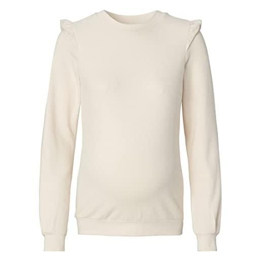 Noppies top olyphant nursing-maglia a maniche lunghe t-shirt, rainy day-p615, 40 donna