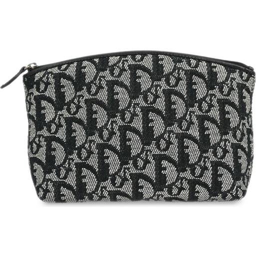 Christian Dior Pre-Owned - trousse make up trotter 2003 - donna - tela/pelle - taglia unica - nero