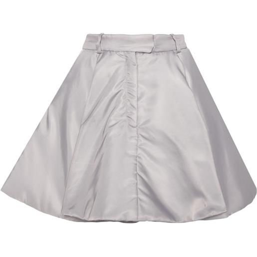 Viktor & Rolf minigonna imbottita - grigio