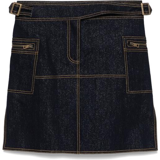 ETRO minigonna denim - blu