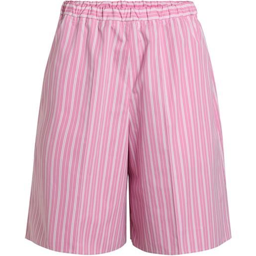 Patou shorts a righe - rosa