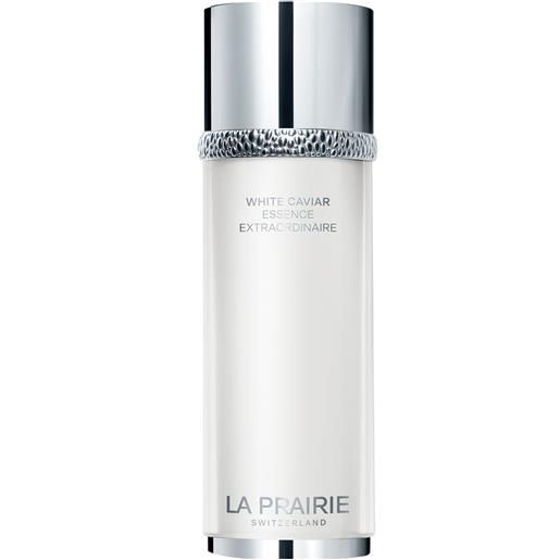 La prairie white caviar essence extraordinaire 150 ml essenza, lozione pre-siero che illumina e riduce iperpigmentazione regalando un aspetto tonico e ringiovanito