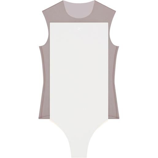 Courrèges body illusion - bianco