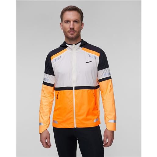 Brooks giacca da corsa da uomo Brooks run visible 2.0