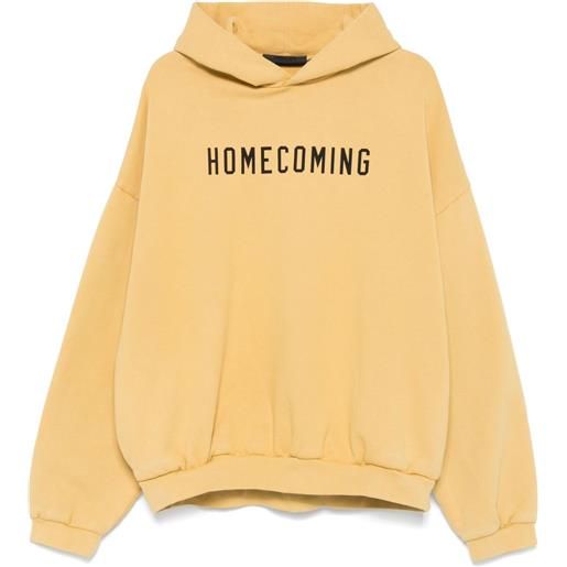 FEAR OF GOD ESSENTIALS felpa con stampa - giallo
