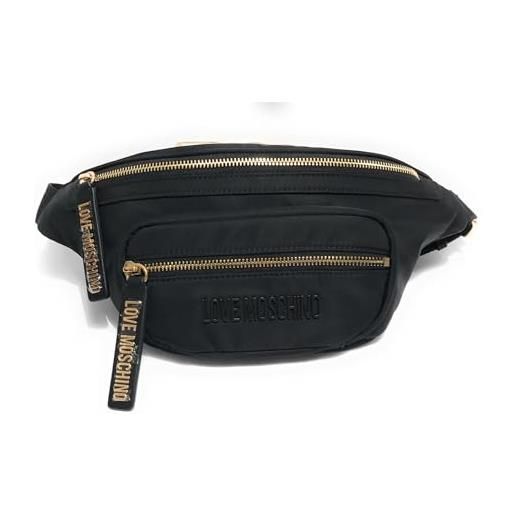 Love Moschino, marsupio donna, nero, unica