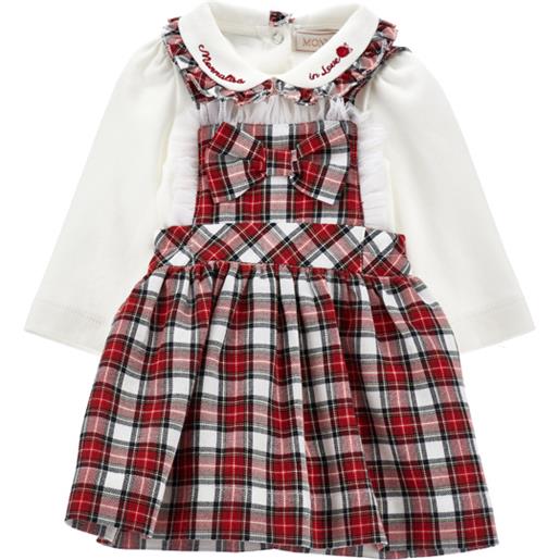 Monnalisa completo due pezzi body e scamiciata