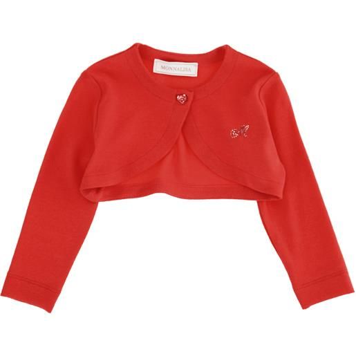 Monnalisa cardigan cotone rasato