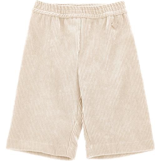 Monnalisa pantaloni palazzo velluto a coste